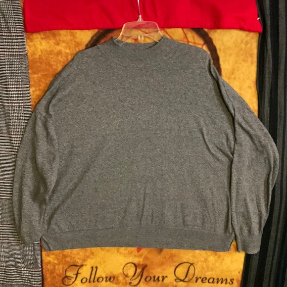 OLD NAVY-men’s gray crew/turtleneck long sleeve pullover sweater - Picture 1 of 9